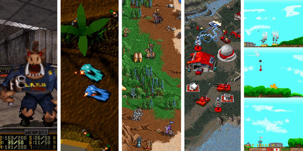 Arttu Rantakärkkä valitsi vuoden 1996 parhaat DOS-pelit: 