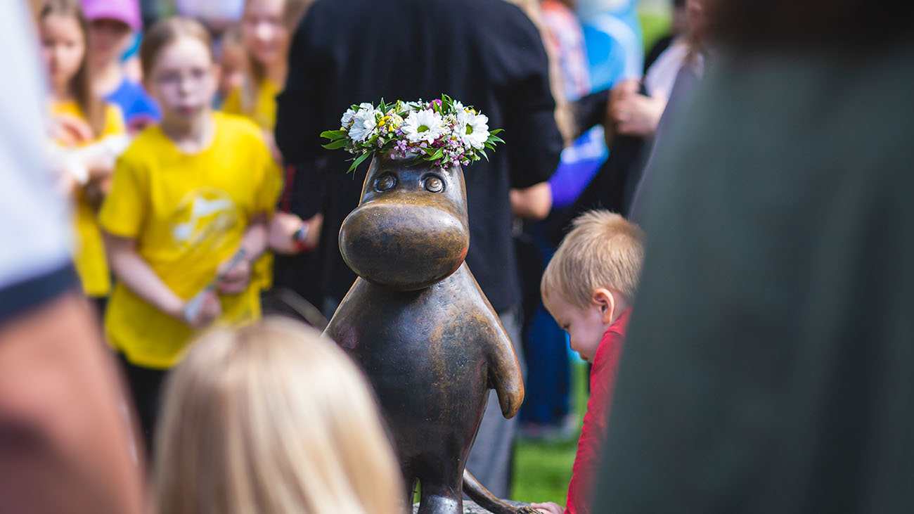 07 Muumi Talo kuvaelma Muumimuseossa ©Moomin Characters™, kuva Mikko Vares