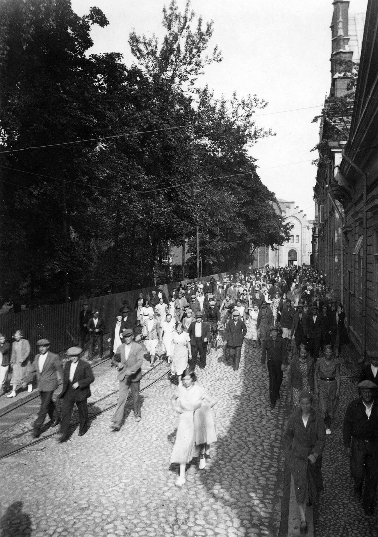 08 puuvillatehtaankatu toista lahto Vapriikin kuva arkisto 1934