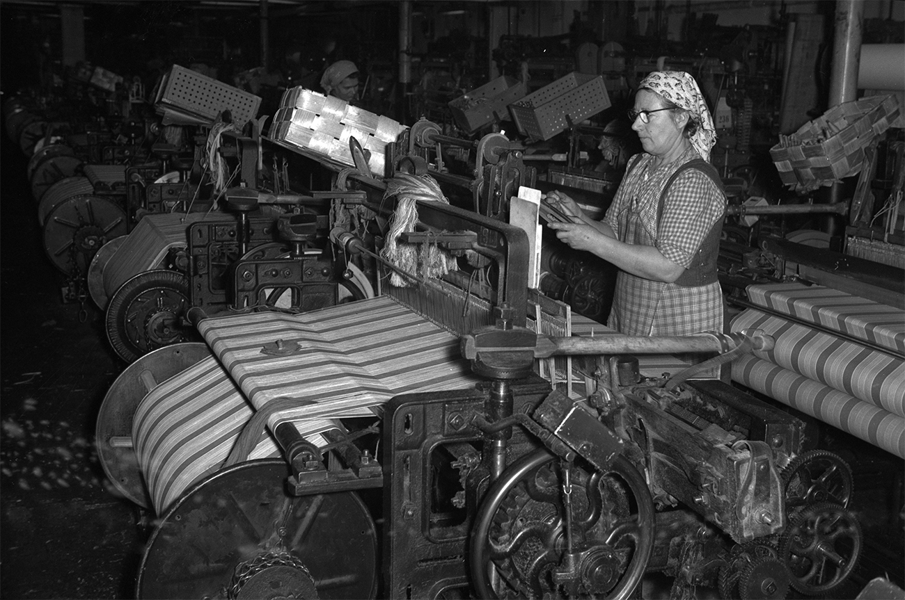 10 Finlaysonin kutomo Plevna Vapriikin kuva arkisto 1955 1955