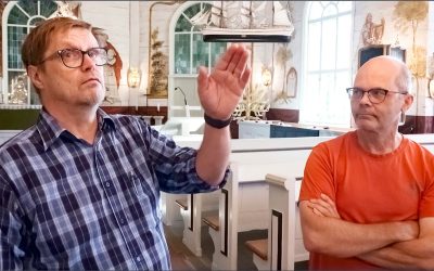 Michael Toppeliuksen pensseli kaarteli kuvakirkkoihin koristeita seitsemällä vuosikymmenellä
