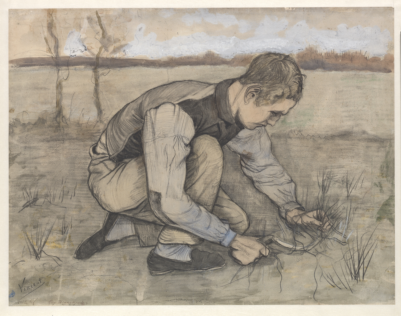 Vincent van Goghin näyttely Didrichsenille ensi vuonna – esillä taitelijan uran alkuvaiheen piirroksia