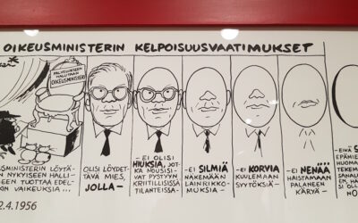 Kari Suomalainen piirsi, mutta ihan mitä hyvänsä rasistista väitettä ei sentään Hesarikaan sietänyt
