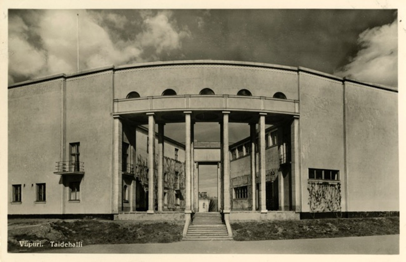 7 Viipurin taidemuseo meren puolelta 1930 luvulla. Tuntematon valokuvaaja Lappeenrannan museot