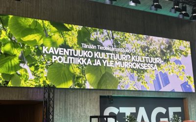 En nukahtanut, kun kuuntelin keskustelua kulttuuripolitiikasta ja kulttuurin tilasta