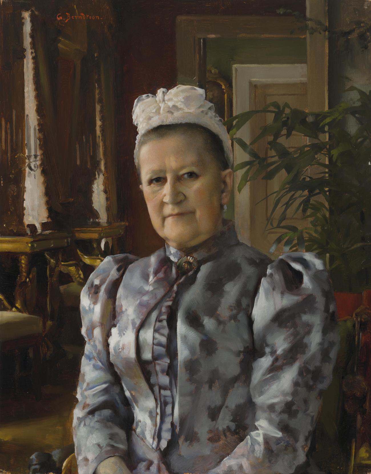 Anna S Gunnar Berndtson Anna Sinebrychoffin muotokuva Jenni Nurminen yksityisomistus