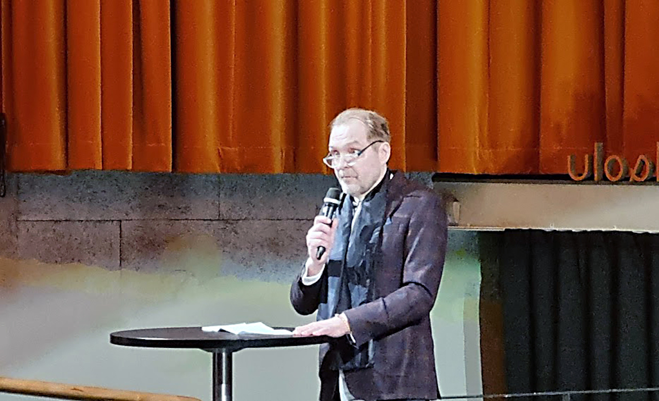 ArtoHalonen avajaisissa piti puheen