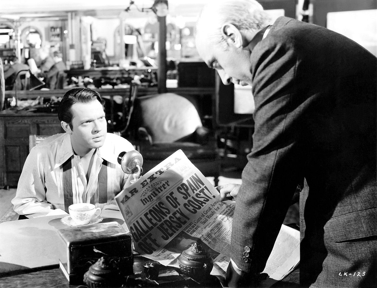 Citizen Kane Welles Coulouris