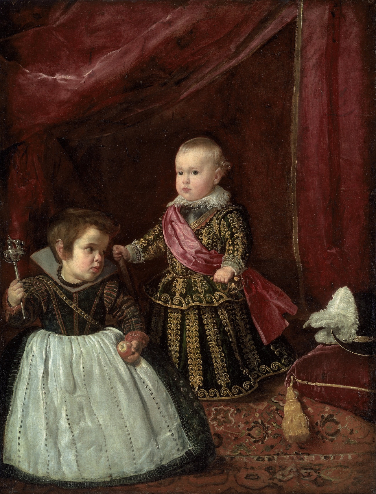 Diego Rodriguez de Silva y Velazquez Don Baltasar Carlos with a Dwarf Google Art Project