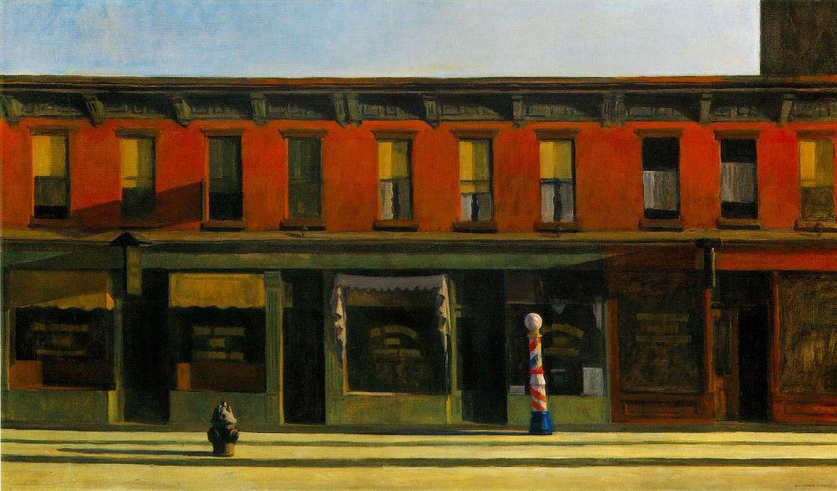 Early sunday morning edward hopper 1930