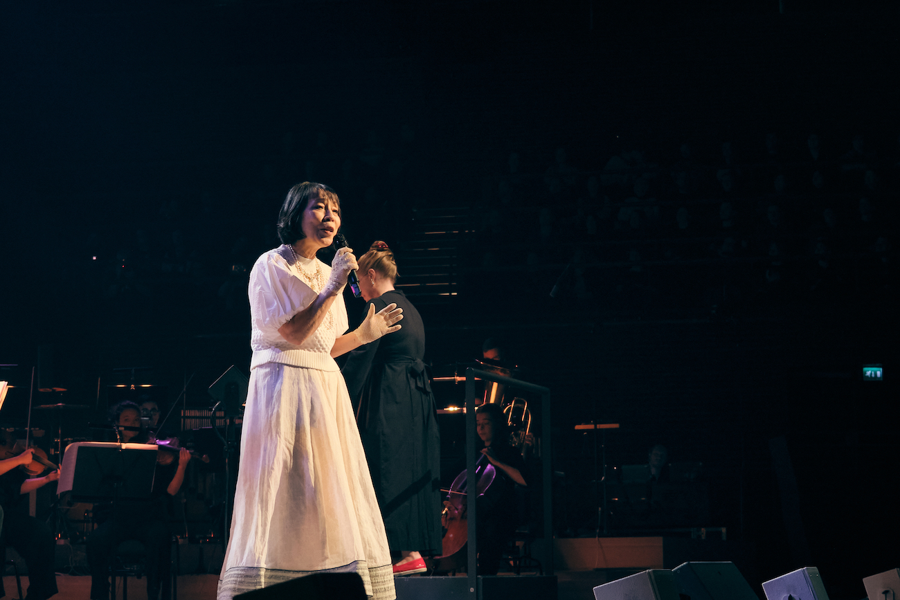 Emiko Shiratori Muumimusiikkia konsertissa