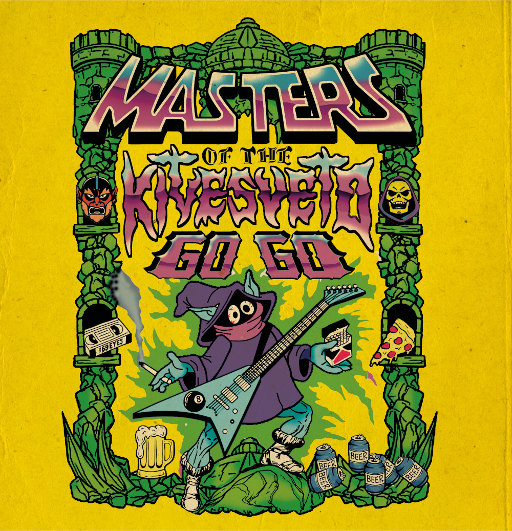 Kivesveto Go Go Masters of the Kivesveto Go Go etukansi Vilunki3000 WEB