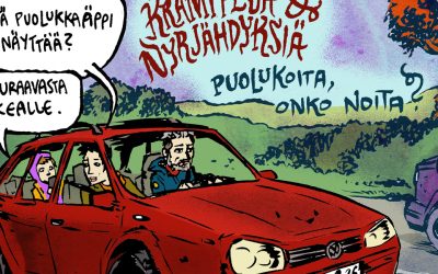 Kramppeja & nyrjähdyksiä #23: Puolukoita, onko noita?