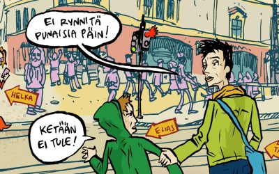 Kramppeja & nyrjähdyksiä #4: Muista aina liikenteessä
