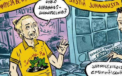 Kramppeja & nyrjähdyksiä #8: Siistiä juhannusta!