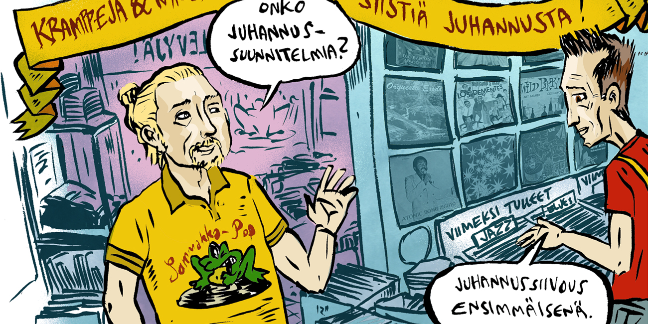 Kramppeja & nyrjähdyksiä #8: Siistiä juhannusta!