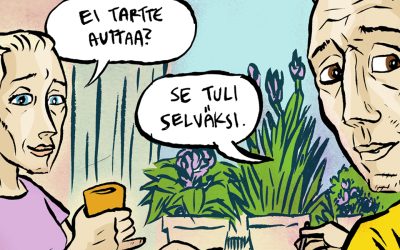 Kramppeja & nyrjähdyksiä #9: Ei oli hänen ensimmäinen sanansa