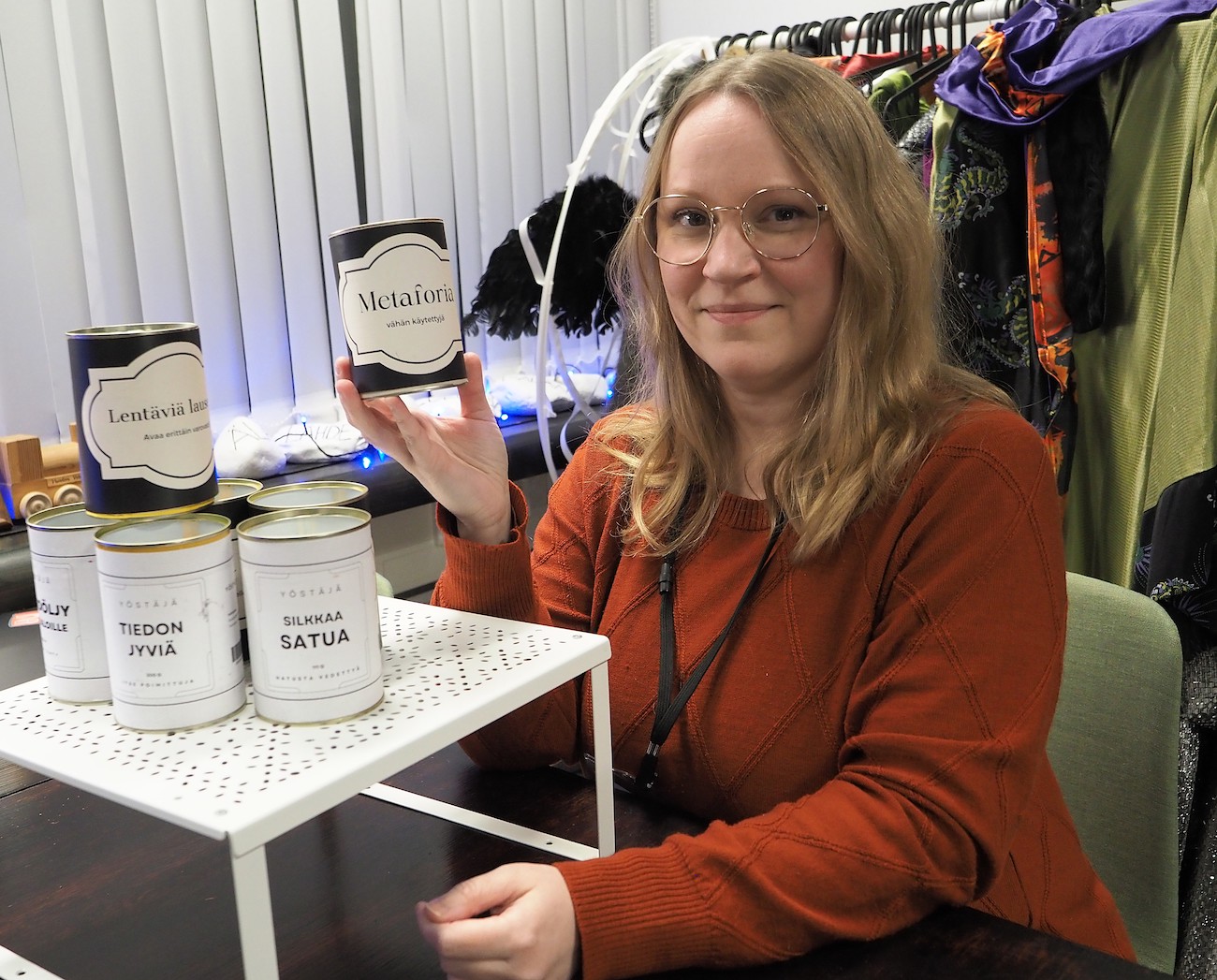 Minttu T ja metaforia purkki