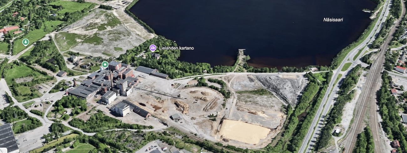 Neljäs kuva ilmakuva Google Earth (kopio)