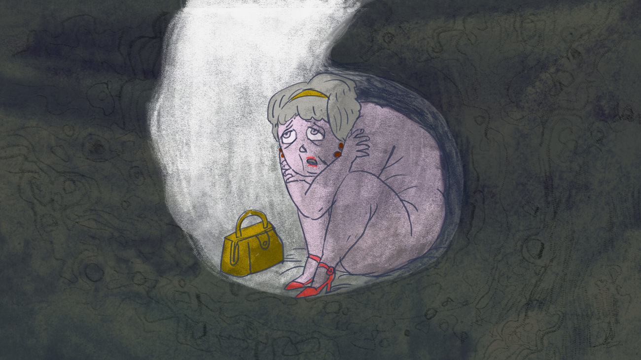 Night Tram [4] Horizontal Image