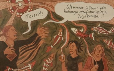 Taiga on Sanna Hukkasen sarjakuvapäiväkirja matkoista kohtaamaan suomalais-ugrilaisia kansoja