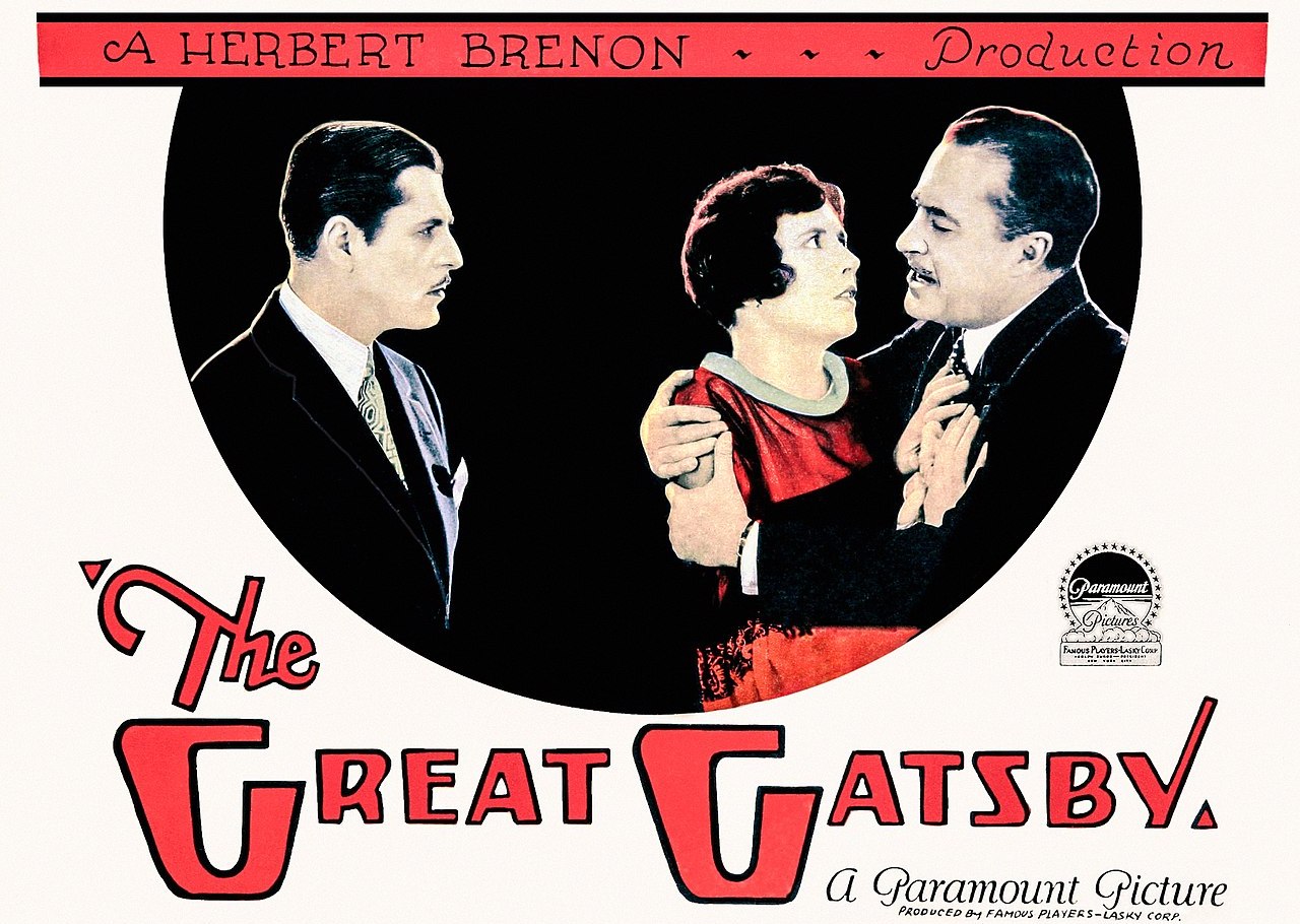 The Great Gatsby (1926) Theatrical Poster Retouched