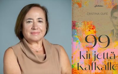 Cristina Gufén 99 kirjettä Kafkalle liikkuu ihmisenä olemisen ytimessä ja rajamailla, tietoisuuden ja tunteiden unenomaisessa maailmassa