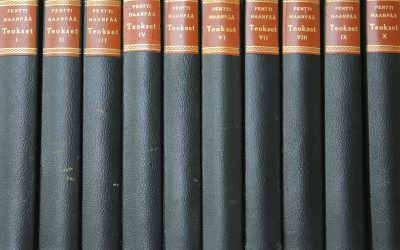 Pentti Haanpäätä kaksi euroa kirjalta