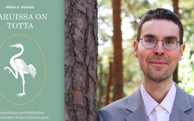 Olivatko Lalli ja Elina sittenkin lihaa ja verta, kysyy Mikko K. Heikkilä teoksessaan Taruissa on totta