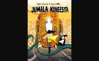 Seikkailufantasiaa jumalten armoilla  – arviossa Tuoni Myllylän ja Tuuli Hypénin Jumala koneesta
