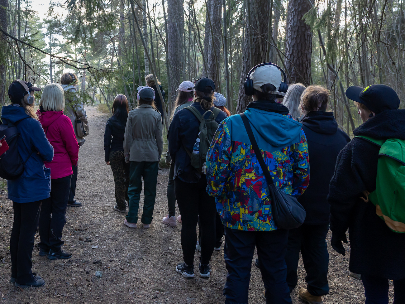 kohti Pyhajarvea mennaan