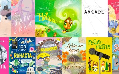 Lukupäiväkirja 2025: osa 8 – Viihdettä, runoja ja kuvakirjoja