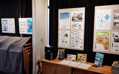 Sarjakuvia harjulta -näyttely Pispalan kirjastossa esittelee tamperelaisten sarjakuvantekijöiden töitä
