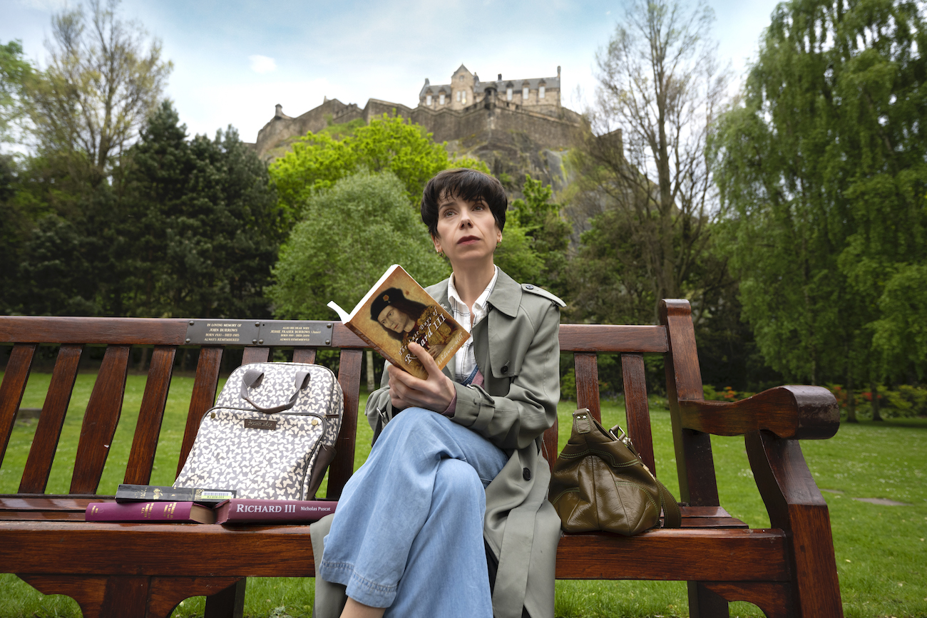 sally hawkins as philippa langley in the lost king 1