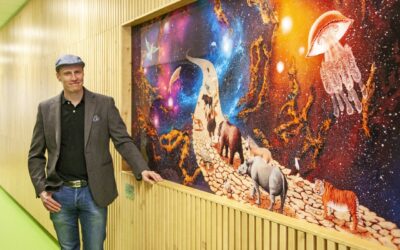 Uusi Sammon koulu ja päiväkoti on Tampereen merkittävin prosenttitaidekohde – taiteilijoita on viisi ja teoksia 50