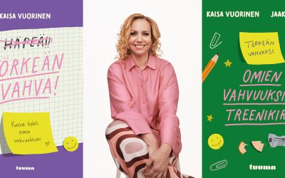 Omien vahvuuksien käyttö lisää hyvinvointia – arviossa Kaisa Vuorisen Törkeän vahva